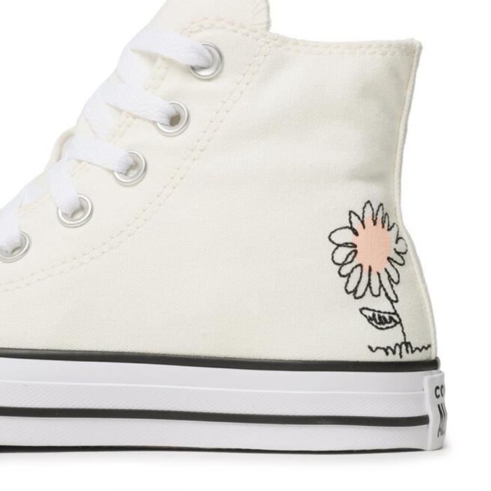 Converse blanche basse clearance femme adulte