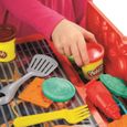 Play-Doh - Kitchen Creations - Super barbecue - gril jouet pour enfants avec 40 pièces - atoxique et 10 couleurs-4