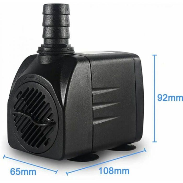 Mini Pompe à Eau Immergée 2,5W à 45W – Pompe Pour Aquarium, Fontaine, Bassin – Sans Marque