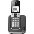 Panasonic KX-TGD310FRG Solo Téléphone sans fil sans Repondeur Noir-0