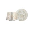 SAVOY POUPRE CRAQUELE PETIT ABAT JOUR AVEC PLATEAU POUR BOUGIE PETITE SAVOY POUPRE CRAQUELE PETIT ABAT JOUR AVEC PLATEAU POUR BOUGIE PETITE