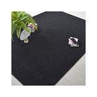 DECOWEB Tapis chambre d'enfant - Pailleté Flash - Noir - 145 x 200 cm