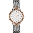 Versus Versace Femme Analogique Quartz Montre avec Bracelet en Acier Inoxydable VSPLK1520