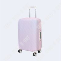 Couvre-bagages TD® Couvre-bagages élastique pour chariot rose adapté aux couvre-bagages de 18 à 20 pouces