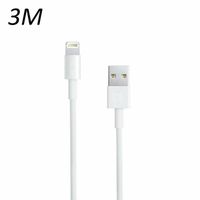 Cable Blanc USB 3M pour iPad pro 9.7 - pro 10.5 - pro 12.9 2015 - pro 12.9 2017 [Toproduits®]