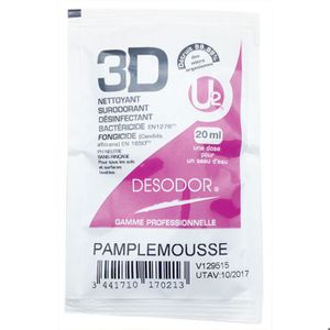 DÉSODORISANT À LITIÈRE Dosette Desodor 3D Pamplemousse - DESODOR 2D / 3D