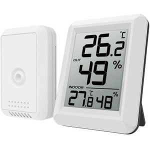 Thermometre digital interieur-exterieur 12V - C - Cdiscount Jardin