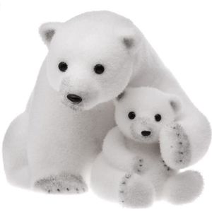 PORTE-Support de téléphone portable ornement en résine d'ours polaire -  Cdiscount Maison