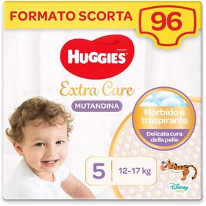 lot de 40 couches – 830 Huggies Huggies Extra Care Bebé 3-6 kg taille 2 