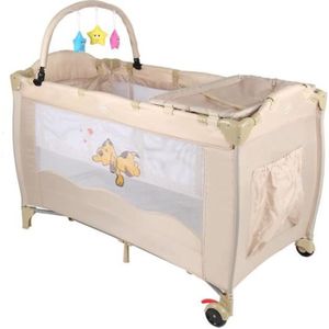 Lit Bebe En Bois Pliant Cdiscount
