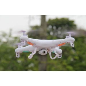 DRONE Drone caméra HD X5C SYMA RC - Blanc - 4 canaux - 3