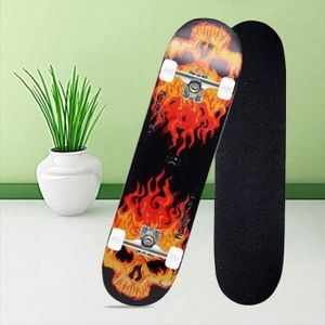 SKATEBOARD - LONGBOARD skateboard en érable canadien, 80x20cm adapté aux 