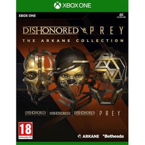 JEU XBOX ONE Dishonored & Prey The Arkane Collection Edition Bu