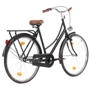 VÉLO DE VILLE - PLAGE Vélo hollandais à roue de 28 pouces 57 cm pour fem