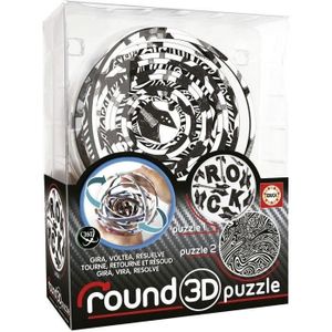 PUZZLE PUZZLE 3D ROND HYPNOTIC - EDUCA - 19708