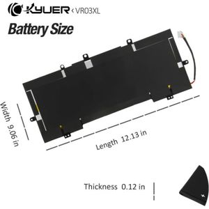 Batterie KC04XL Pour HP ENVY X360 13-ag / 13-ar – 15.2V 3300mAh – Compatible Et Fiable