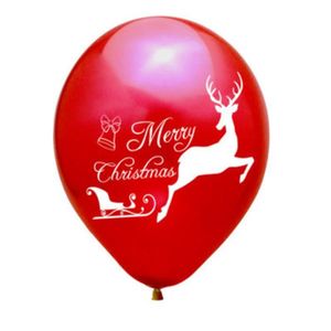 BALLON DÉCORATIF  100 pièces 12 pouces Ballons En Latex Joyeux Noël 