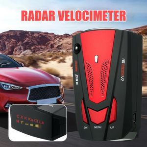 Détecteur de Radar de voiture à LED V9-V8, électronique pour chien, 16  bandes, alerte vocale, vitesse Mobile, [B6FAD60] - Cdiscount Auto