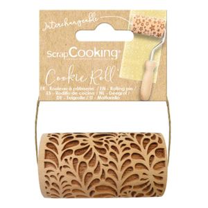 Rouleau à Pâtisserie Bois De Hêtre Gravé Motif Ornement – Cadeau Anniversaire