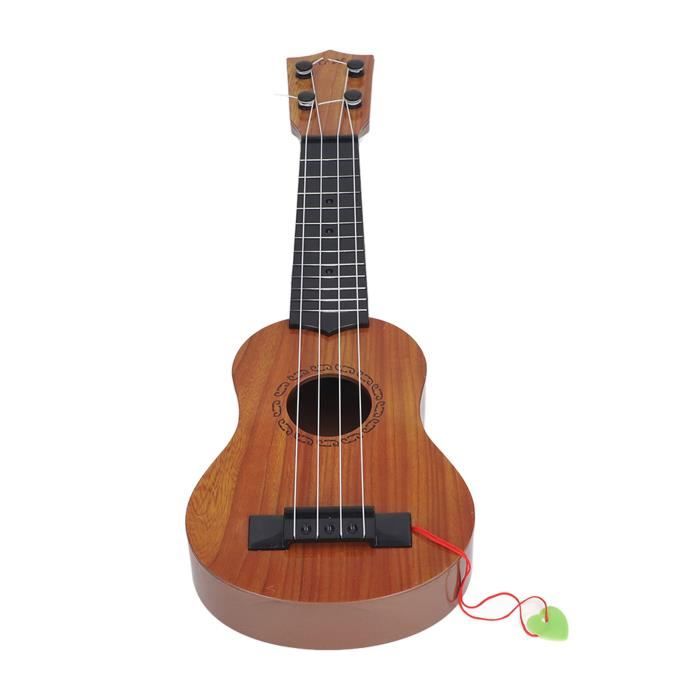 Kiplyki Gros Jouet pour Enfants Instrument de Musique Ukulele Guitare  Adapté aux Enfants 
