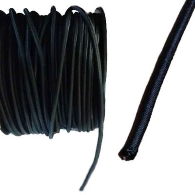 Corde Dynamique VEVOR-10,2 mm-Résistance à la Traction de 25 kN- pour Évasion, Aescente en Rappel, Sauvetage Incendie-Bleu - Bricolage