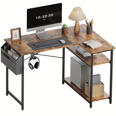 KOCOON - Bureau scandinave effet chêne - 2 tiroirs CHILA | Veepee