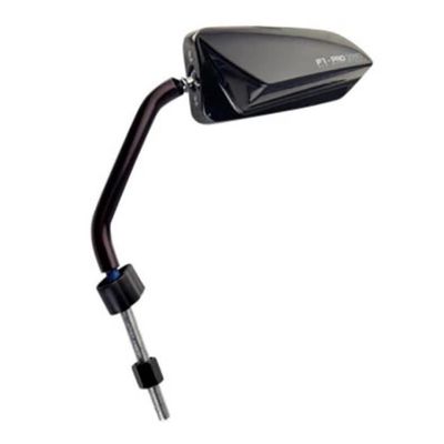Rétroviseur Gauche Stage6 F1 Style Carbone Brillant - Filetage M8 - Pour Scooter, Moto Custom - 2
