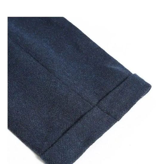 Costume Pour Homme Generisch - Coupe Droite élégante, Taille Haute - Pantalon De Loisirs Pour Occasions Formelles Ou Décontractées - Taille 4