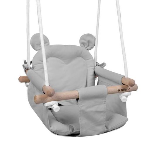 Balançoire électronique Bébé Chicco Relax&Play Cool - 5 Vitesses, 12 Mélodies, Siège Inclinable, Gris - 11