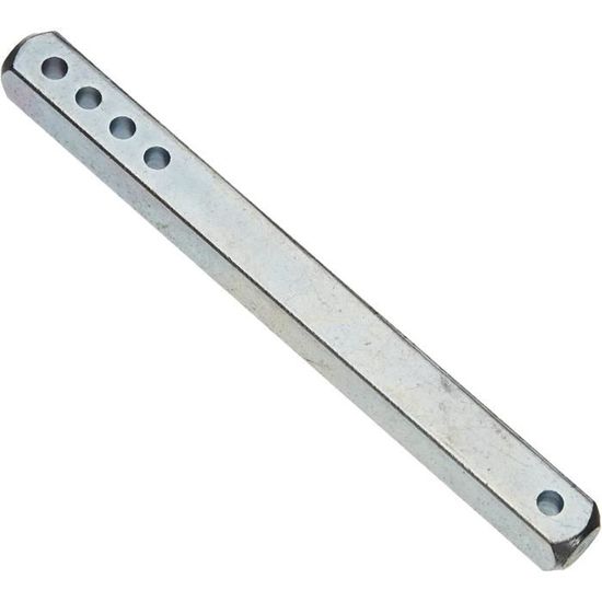 Mèche à Trou Carré 12,7 Mm (1/2'') En Acier Rapide - Pour Mortaiseuse, Travail Du Bois, Profondeur 75 Mm