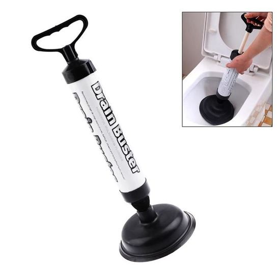 Healifty Déboucheur WC Puissant à Ventouse Renforcée En Caoutchouc Naturel - Accessoire Réutilisable Pour Toilettes, Lavabo Et Canalisations