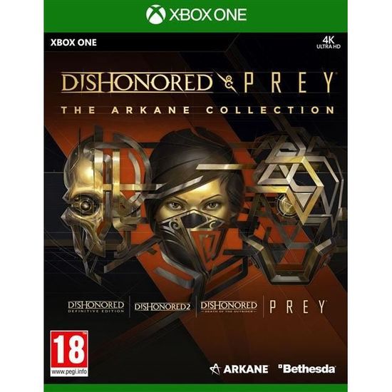 Dishonored & Prey The Arkane Collection Edition BundleDishonored & Prey The Arkane Collection Edition Bundle Xbox One