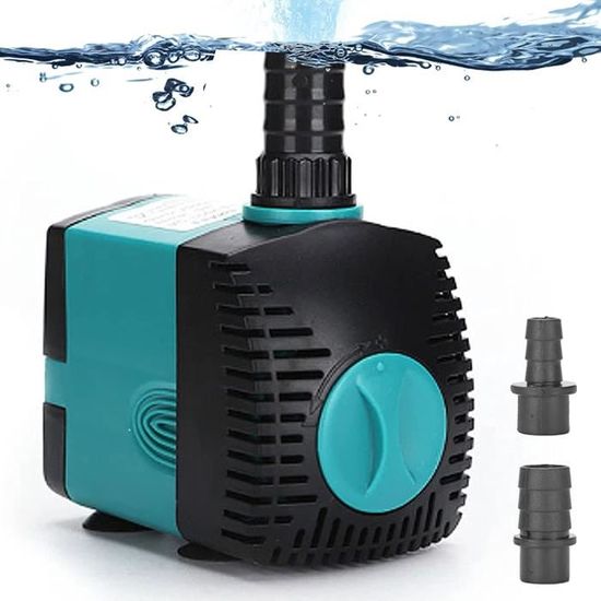AIDUCHO Mini pompe à eau submersible 600 L/H 10 W Pompe à eau ultra  silencieuse