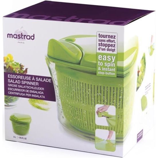 MASTRAD F31608 Essoreuse à salade Express - Vert