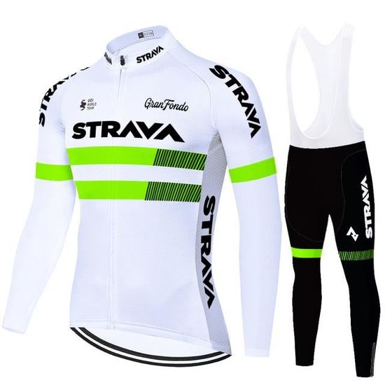 Maillot De Cyclisme Homme Manches Longues - Respirant, Séchage Rapide, Tissu élastique - Pour VTT, Vélo Route - 2