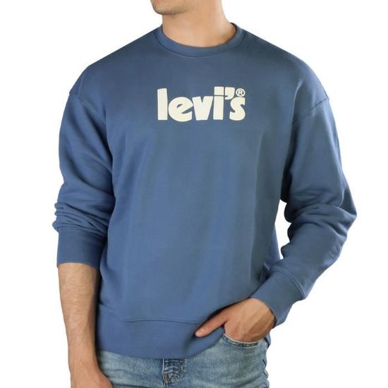 Sweat Levis Graphic Capuche Bleu pour Homme Bleu - Cdiscount Prêt-à-Porter