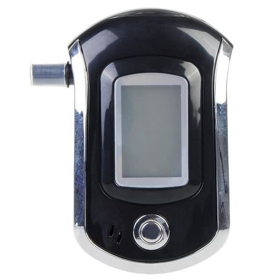 Ethylotest électronique Numérique - Écran LCD - 20 Embouts Fournis - Pour Fêtes Et Sécurité Routière