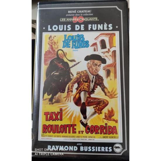 TAXI ROULOTTE ET CORRIDA VHS Cdiscount