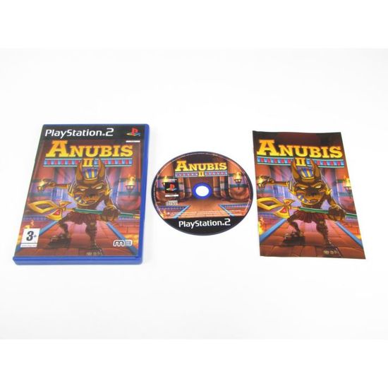 Jeu PS2 Anubis 2 Version PAL FR - Complet Avec Boîtier Et Notice - Bon État