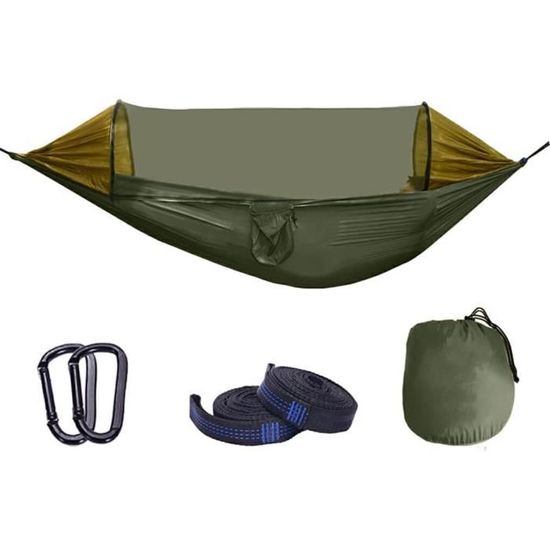 Hamac de camping en plein air, hamacs de moustiquaire suspendus légers