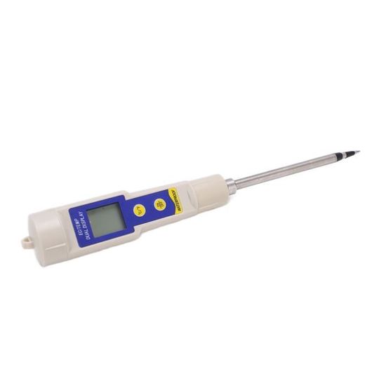 Testeur De Sol 6 En 1 - Fertilité, PH, Humidité, Température, Lumière, Humidité Ambiante, Sonde Pliable 90°
