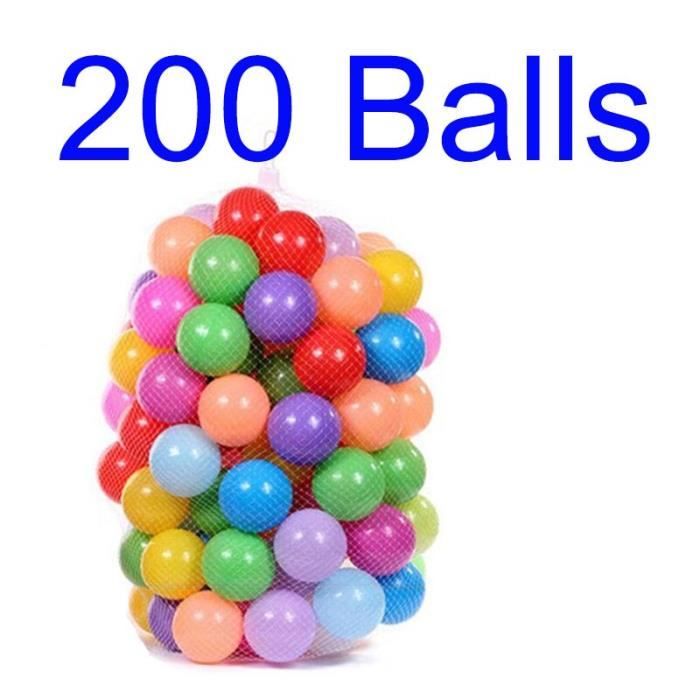Lot De 100 Balles Colorées Pour Enfants - Jeu Extérieur/piscine - Neuves