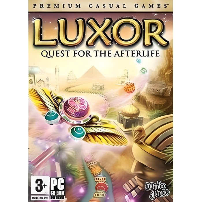Deg Luxor : Quete Pour L'Au-Dela / Jeu PC Cd-Rom