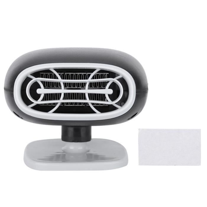 YULINSHOP 12V 150W Chauffe-Voiture Véhicule Pare-Brise Dégivreur Dégivreur Voiture Intérieur Chauffage Accessoires (Noir)