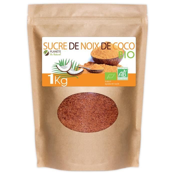 Sucre de Noix de Coco Bio - 1kg