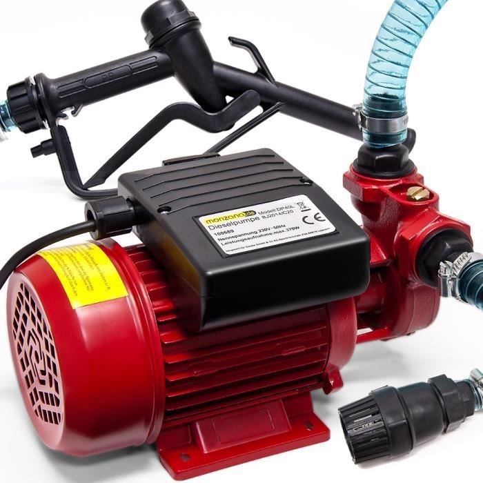 Pompe Vidange Diesel Moteur Auto Tracteur Moto 40 Litres/Minute 370 W