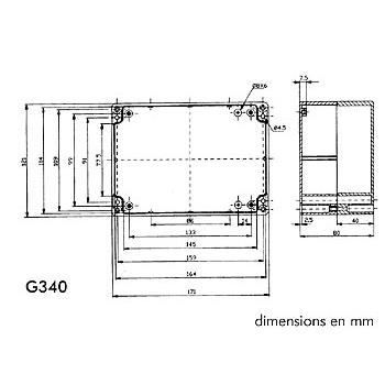 Standard Plastic Housings COFFRET ETANCHE EN AB…