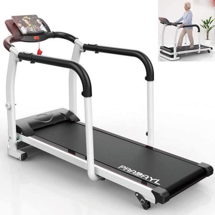 CHJ Tapis Roulant Électrique Pliant - Tapis Roulant Spécial pour Les Personnes Âgées, Équipement Fitness À Basse Vitesse Muet, Entra
