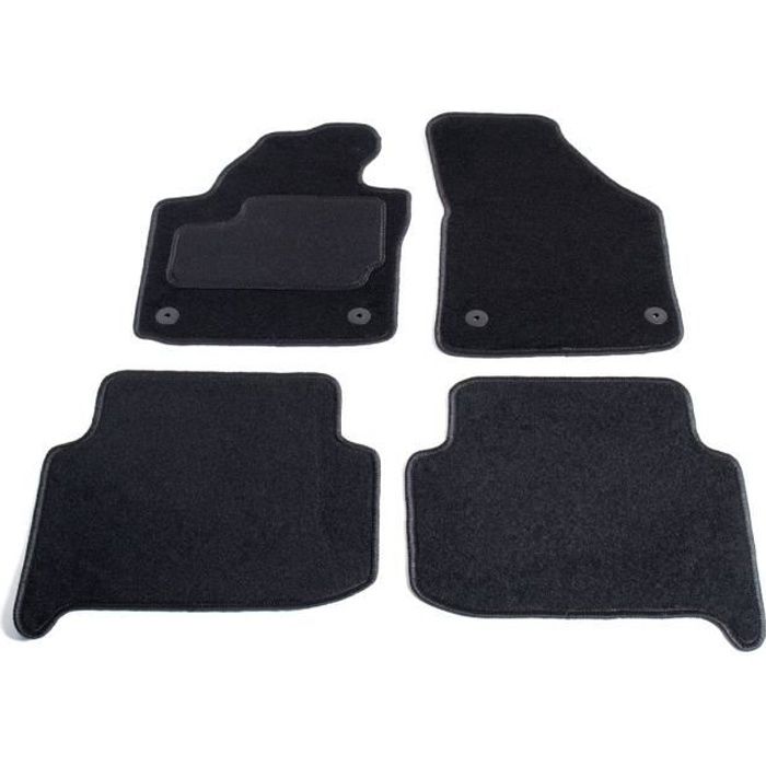 Tapis VW Touran 5 places 2010-2015 - set de 4 (2 avant et 2 arrière)