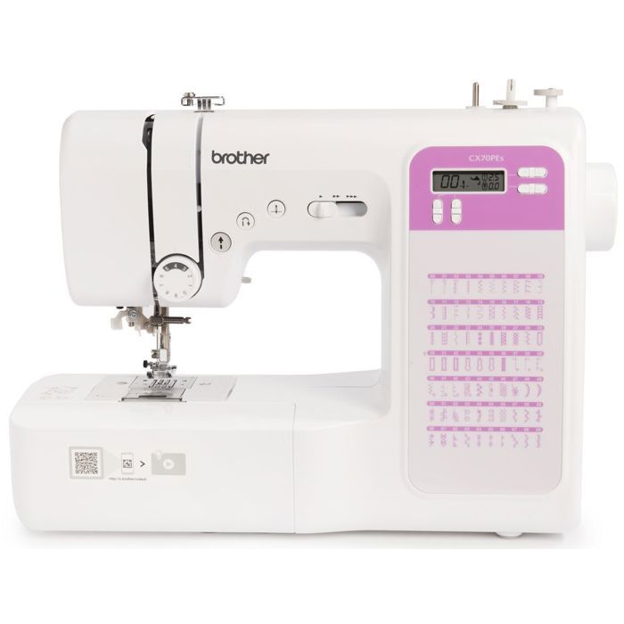 Machine à coudre électronique Brother CX70 PE ( Patchwork Edition ) 70 programmes de couture